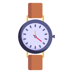 reloj de pulsera icono