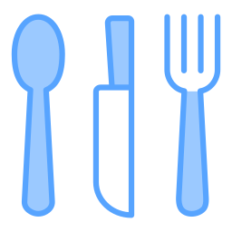 Eating utensils icon