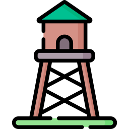 torre de vigia Ícone
