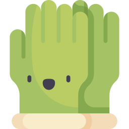 Hand gloves icon