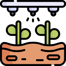 irrigación icono