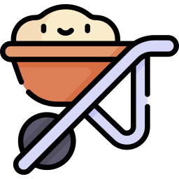 Wheelbarrow icon