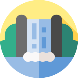 Waterfall icon