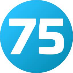 75 Ícone