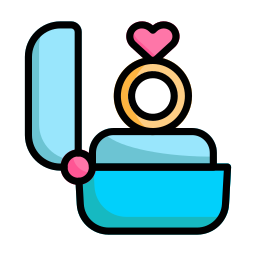 Wedding ring icon