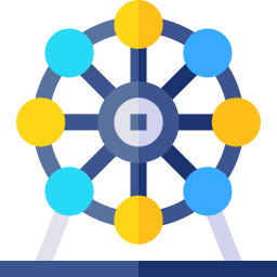 Ferris wheel icon