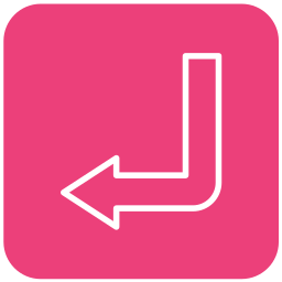 Down left icon