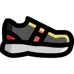 Running shoes icon