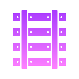 voies ferrées Icône