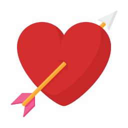 Cupid arrow icon