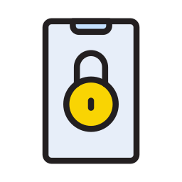 sistema di sicurezza icona
