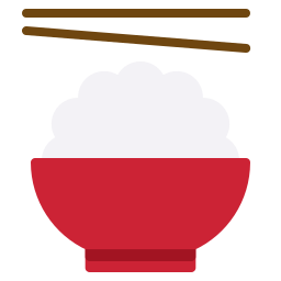 Rice bowl icon