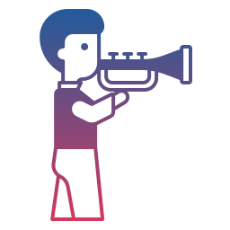 trompetista Ícone