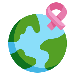 Światowy dzień walki z rakiem ikona