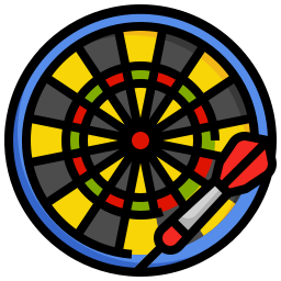 dartbord icoon