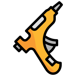Glue gun icon