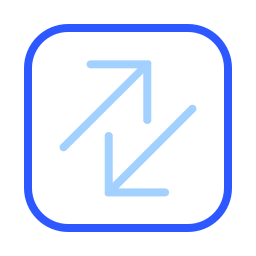 Diagonal arrow icon