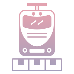 tren de carga icono