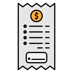 Receipt icon