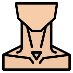 cuello icono