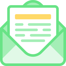 Open mail icon