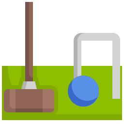 juego de croquet icono