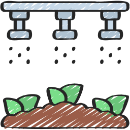 système d'irrigation Icône