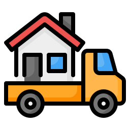 Moving truck icon