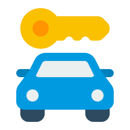 Car rental icon