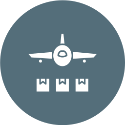 Air transport icon