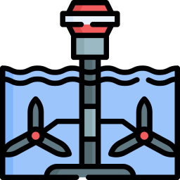 Tidal power icon