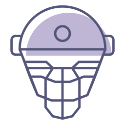 masque de base-ball Icône