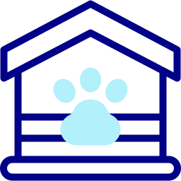 Animal shelter icon