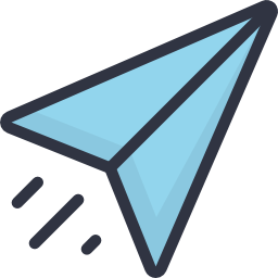 Paper plane icon