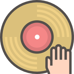 vinyl icoon