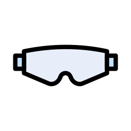 Safety glasses icon