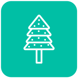 Pine tree icon