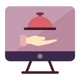 Food delivery icon