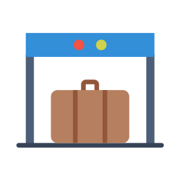 Luggage scan icon