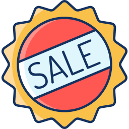 Sale button icon