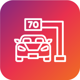 Speed camera icon