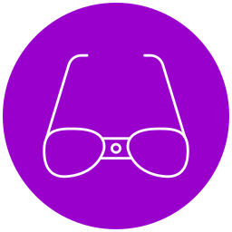 Smart glasses icon
