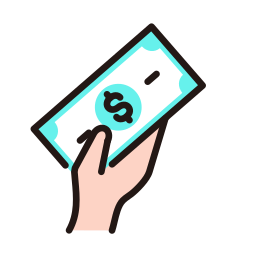 Cash payment icon