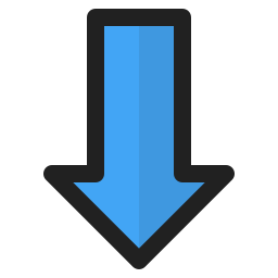 Down arrow icon