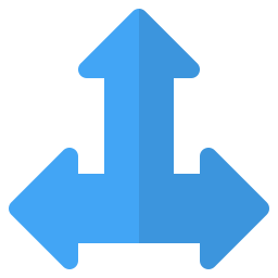 Triple arrows icon