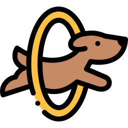 Dog competition icon