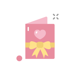 Greeting card icon