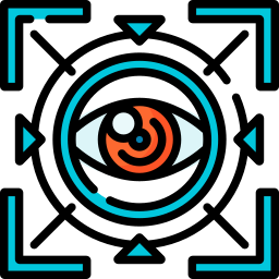 Eye scanner icon
