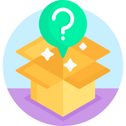caja misteriosa icono