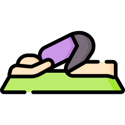 Yoga pose icon